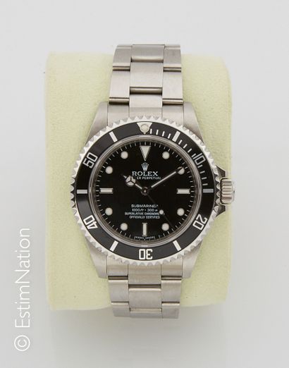 ROLEX SUBMARINER - ANNÉE 2012 Rolex 
Oyster Perpetual Submariner 
Référence 14060M...
