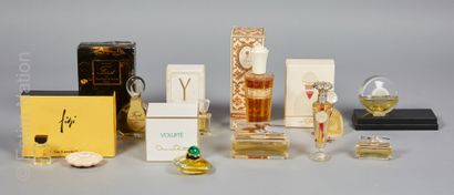 PARFUMS Ensemble de flacons de parfums comprenant : 

- Guy Laroche Paris, Fidji,...