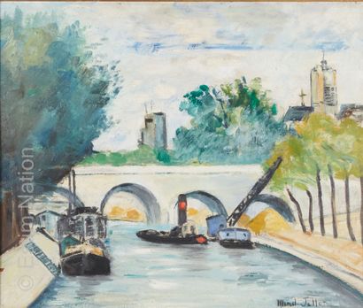 ART DU XXE SIECLE - PARIS 
Marcel JALLOT (1904-?)









Pont Marie, 1927




Péniches...