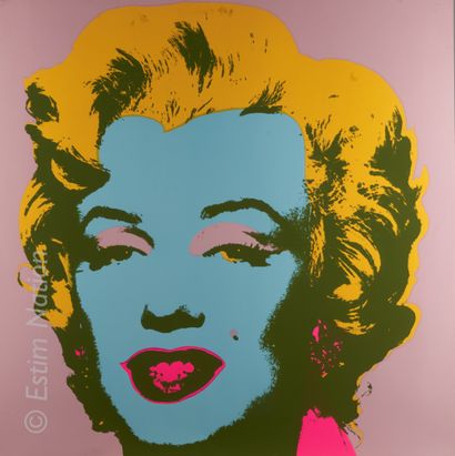 ANDY WARHOL D'après Andy WARHOL (1928-1987)



Marilyn Monroe



Sérigraphie en couleurs...