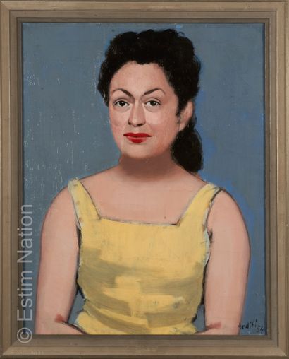 Georges ARDITI (1914-1985) Georges ARDITI (1914-1985)



Portrait de femme à la robe...
