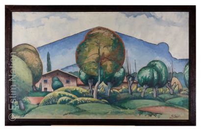 ARTS DU XXE SIECLE - CHABERT André CHABERT (1895-1961)



"Environs de Grenoble"

Paysage...