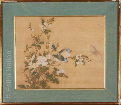 CHINE - TABLEAUX China, early 20th century



Birds in the air

Gouache on silk.



Sight...