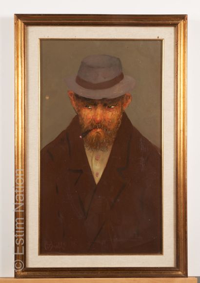 FONDS D'ATELIER PINO BUELLI Pino BUELLI (1910-1997)



Portrait d'homme au chapeau...
