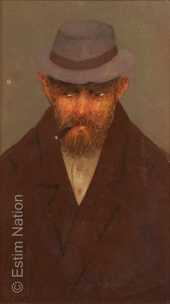 FONDS D'ATELIER PINO BUELLI Pino BUELLI (1910-1997)



Portrait d'homme au chapeau...