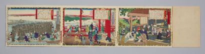 JAPON Utagawa HIROSHIGE III (1842-1894)

Dai Nippon Bussan Zue (Série des productions...