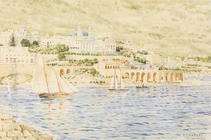 FRANTZ CHARLET Frantz CHARLET (1862-1928)



Monaco, vue sur le Palais Garnier depuis...