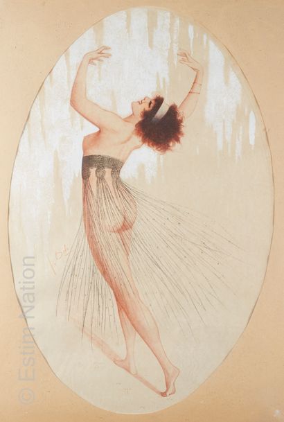 ESTAMPE XXE SIECLE - DOLA Georges DOLA (1872-1950)



Danseuse nue.



Lithographie...