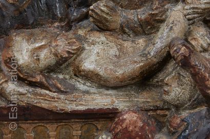 ART RELIGIEUX Mise au tombeau



Groupe en pierre sculptée et polychrome.

France,...