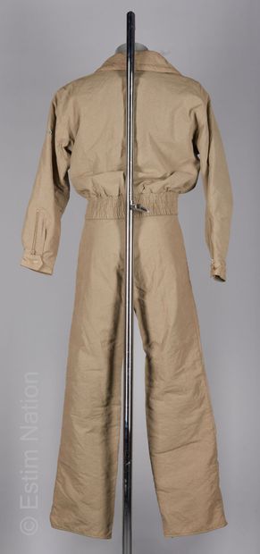 DANIEL HECHTER VINTAGE SKI CLOTHING in canvas and polyester, jacket with plastic...