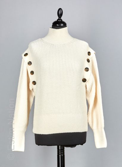 H&M WOOLSET including a beige oversize sweater, a khaki crop top, a grey oversize...