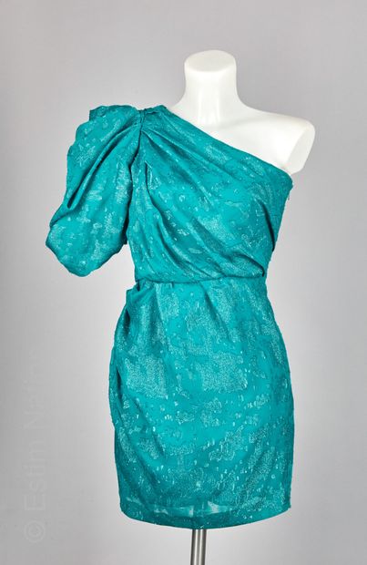 ISABEL MARANT POUR H&M, ASOS ROBE drapée en soie et lurex imprimée d'un motif géométrique...