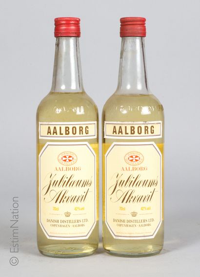 AQUAVIT 2 bouteilles Aalborg Jubilæums Akvavit Danish Distillers

(42% vol. / 70cl)...