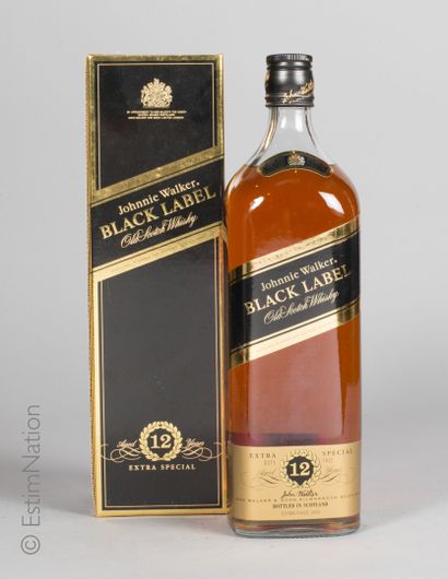 Whisky 1 bouteille Whisky Johnnie walker 12 years Black Label Extra Special

Old...