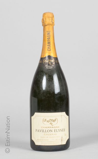 CHAMPAGNE 1 magnum Champagne Lenotre Pavillon Elysée 

Blanc de blancs (e. a, m,...