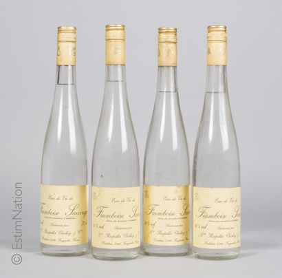 EAU-DE-VIE 4 bouteilles Eau de vie de Framboise Sauvage selectionné par Raspiller...