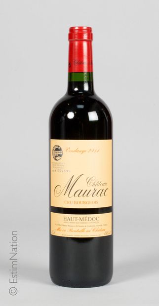 BORDEAUX 6 bottles Château Maurac 2011 Haut Médoc



Optional delivery Colissimo...