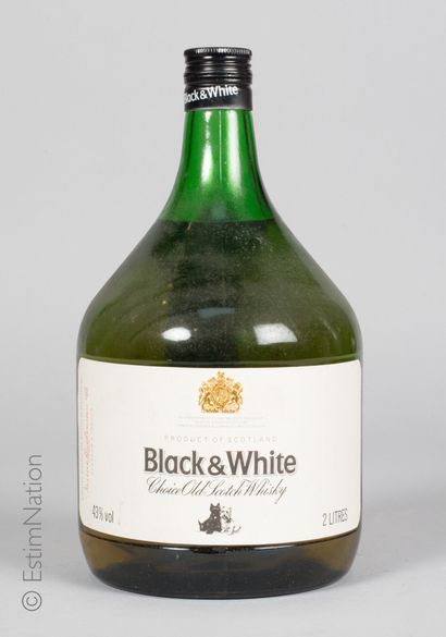 Whisky 1 flacon Whisky Black & White

Choise Old Scotch Whisky (43% vol. / 2L) (e....