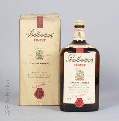 Whisky 1 flacon Whisky Ballantine's Finest Scotch Whisky

(43% vol. / 2L) (e. f,...