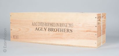 ROUSSILLON 1 jeroboam Cotes du Roussillon Villages 2013 "Agly Brothers" Chapouti...