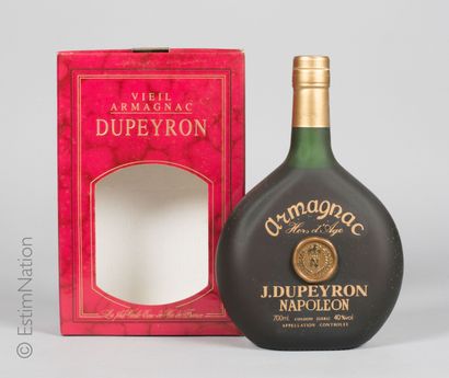 ARMAGNAC 1 bottle Armagnac J. Dupeyron Napoleon 

(40% vol. / 70cl)