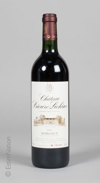 BORDEAUX 12 bottles Chateau Prieuré Lichine 2002 4th GC Margaux

(CBO)



Optional...