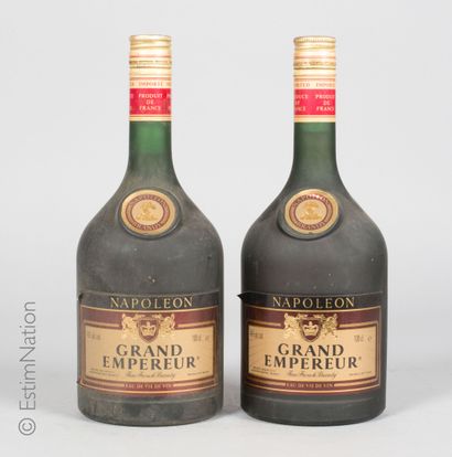 BRANDY 2 bouteille Brandy Grand Empereur Napoléon

(40% vol. / 100cl) (e. f, s)
