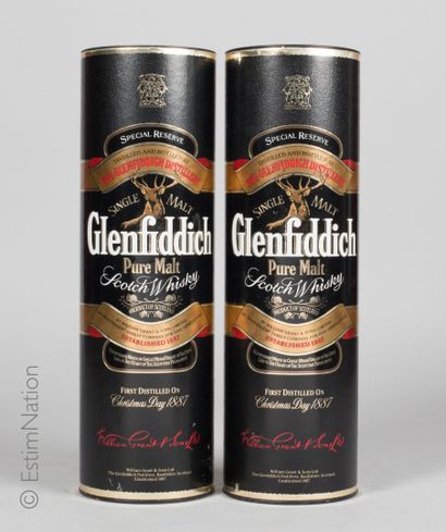 Whisky 2 bouteilles Whisky Glenfiddich Single Malt Special Reserve

(43%vol. / 100cl)...