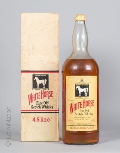 Whisky 
1 flacon Whisky White Horse Fine Old Scotch Whisky




(43% viol / 4,5L)...