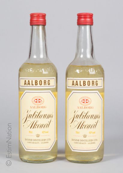 AQUAVIT 2 bouteilles Aalborg Jubilæums Akvavit Danish Distillers

(42% vol. / 70cl)...