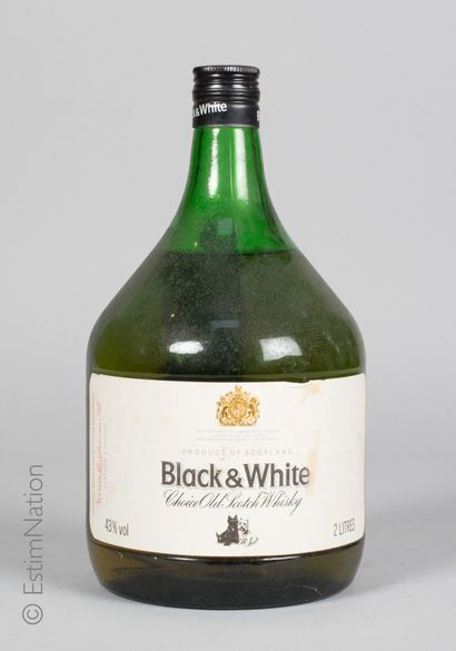 Whisky 1 flacon Whisky Black & White

Choise Old Scotch Whisky (43% vol. / 2L) (e....