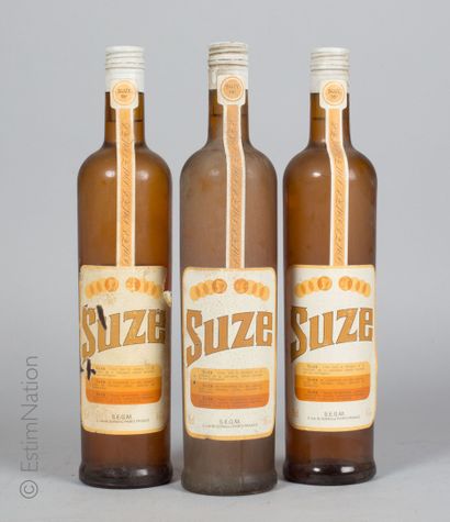 DIVERS 3 bouteilles Suze

(16% vol. / 75cl) (e. a, m, 1 lg)
