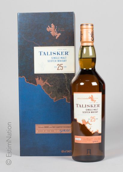 Whisky 1 bouteille Whisky Talisker 25 years Single Malt

(45,8% / 70cl) Bottle n°...
