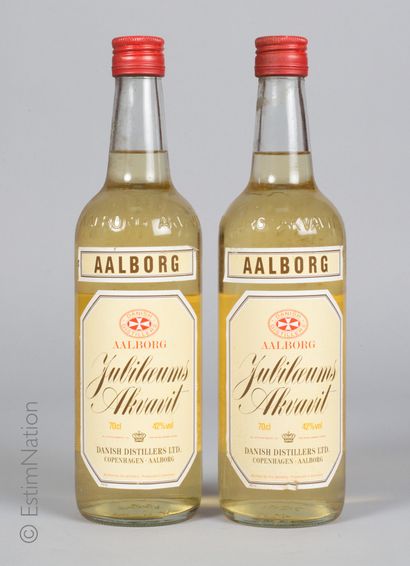 AQUAVIT 2 bottles Aalborg Jubilæums Akvavit Danish Distillers

(42% vol. / 70cl)...