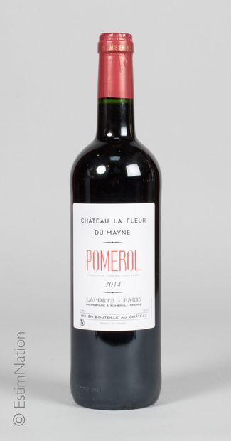 BORDEAUX 6 bottles Château la Fleur du Mayne 2014 Pomerol



Optional delivery Colissimo...
