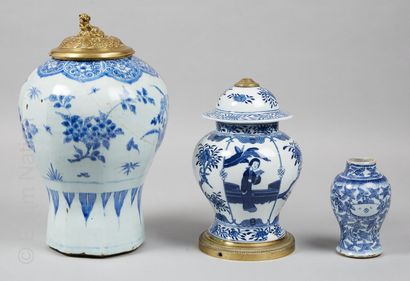 CHINE - PORCELAINES Chine, XVIIe siècle



Potiche en porcelaine à décor en bleu...