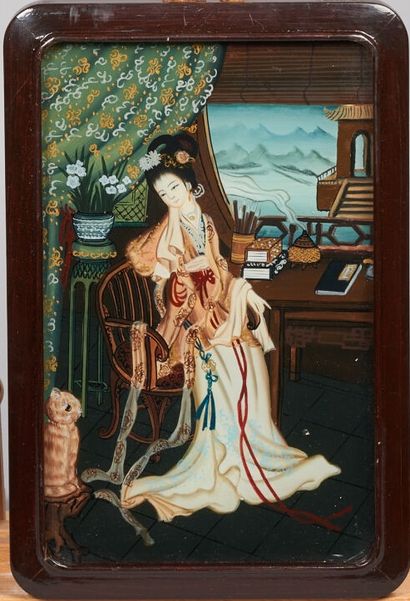 ARTS D'ASIE - CHINE CHINA



Elegant at her work table

The game of Go



Pair of...