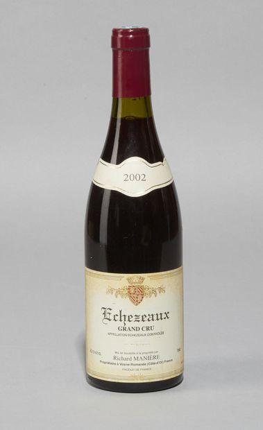 BOURGOGNE 1 bouteille Echezeaux 2002 Grand Cru Richard Manière 

(E. lm)



Livraison...