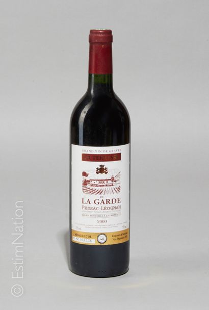 BORDEAUX 1 bouteille La terrasse de la Garde 2000 Pessac-Leognan