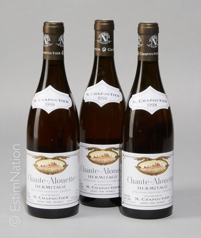 BOURGOGNE 3 bouteilles Hermitage 1998 Chante alouette 



Livraison optionnelle Colissimo...