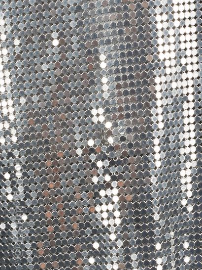 PACO RABANNE PAR JULIEN DOSSENA (COLLECTION ACTUELLE) Iconic aluminum mesh evening...