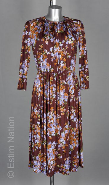 MULBERRY (COLLECTION AUTOMNE HIVER 2018) Dress in viscose jersey with floral pattern...