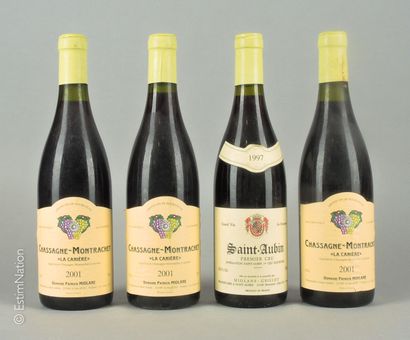 BOURGOGNE 4 bouteilles Chassagne-Montrachet 2001 "La Canière" Domaine Patrick Miolane

(E....