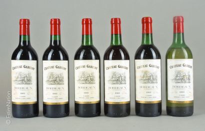 BORDEAUX 12 bouteilles Château Gabelot 1983 Bordeaux

(N. 5 lb à he, E. f)