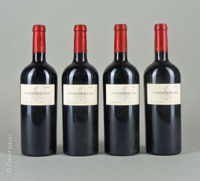 RHÔNE 4 bouteilles : Vin de pays des Bouches du Rhône 2005 "Cuvée F" Domaine Fontcreuse

(E....