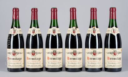 HERMITAGE ROUGE 6 bouteilles HERMITAGE 1989 Jean-Louis Chave

(N. entre 3 et 3,5...