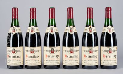 HERMITAGE ROUGE 6 bottles HERMITAGE 1989 Jean-Louis Chave

(N. between 3 and 3.5...