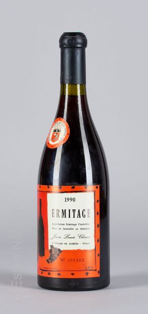 CUVEE CATHELIN 1 bouteille ERMITAGE 1990 Cuvée Cathelin Jean-Louis Chave

(C. léger...