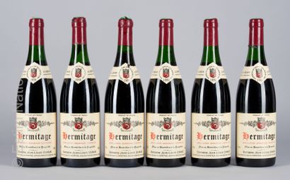 HERMITAGE ROUGE 6 bouteilles HERMITAGE 1989 Jean-Louis Chave

(N. entre 3 et 3,5...