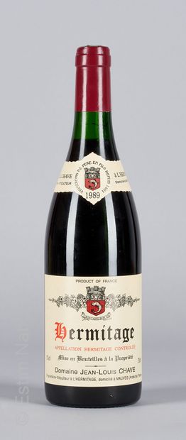 HERMITAGE ROUGE 1 bouteille HERMITAGE 1989 Jean-Louis Chave

(N. entre 2 et 2,5c...